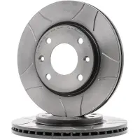 Brembo Bromsskiva Max 09.5196.75, fram, slits, ventilerad, 1 Stycke