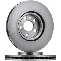 Delphi Bromsskivor BG3740 fram, ventilerad, 2 Stycke