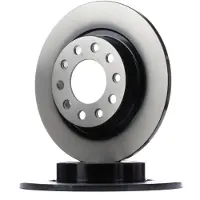 TRW Bromsskiva DF8070 bak, full, 1 Stycke