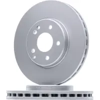 FERODO Bromsskivor DDF1136C fram, ventilerad, 2 Stycke