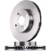 Delphi Bromsskivor BG3734 fram, ventilerad, 2 Stycke