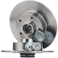 SNR Bromsskiva KF155.103U bak, full, 1 Stycke