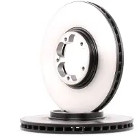 TRW Bromsskiva DF4216 fram, ventilerad, 1 Stycke