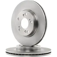 FERODO Bromsskivor DDF1539 fram, ventilerad, 2 Stycke