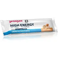 Sponser Sport Food High Energibar Låda Saltade Nötter 45g 30 Enheter