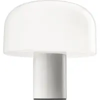 Flos Bordslampa , Bellhop Glass T, dimbara, Vit, Vardagsrum, Glas