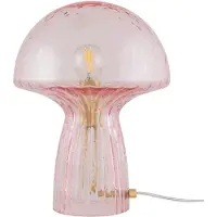 Globen Lighting Bordslampa , Rosa / ljusröd, Vardagsrum, Glas