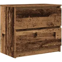 vidaXL TV-bänk gammalt trä 60x35x54 cm konstruerat trä