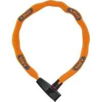 ABUS Kedjelås - Catena 6806K - 85 cm - Neonorange - - One Size - Säkerhetsutrustning