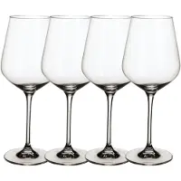 Villeroy & Boch La Divina Burgunder Kelch Set 4tlg Glass