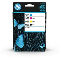 HP 963 Bläck 4-pack Original Färg 6ZC70AE Bläck