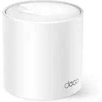TP-LINK Deco X10, Vit, Intern, Mesh-router, 190 m², Dual-band (2,4 GHz / 5 GHz), Wi-Fi 6 (802.11ax)