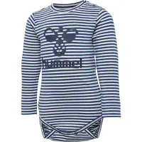 Hummel Body l/ä - hmlMulle - Marinblå Peony - - 56 - Body L/Ä