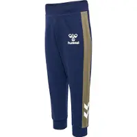 Hummel Byxor - hmlHerman - Black Iris - - 62 - Byxor - Bomull