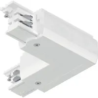 Paulmann 91373 ProRail3 L-Connect Erde Högspänningsystem-komponent L-anslutning ProRail3 Vit