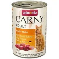 Animonda Carny Adult nötkött + kyckling 6 x 400 g