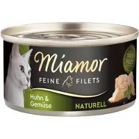 Miamor Vom feinsten Naturell kyckling och grönsaker 80 g