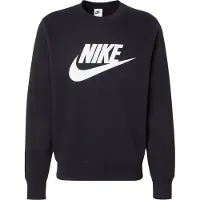 Nike Sweatshirt 'CLUB' svart / vit