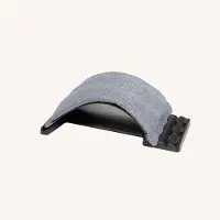 Swedish Posture Back Stretch Pro Grey Textile cover