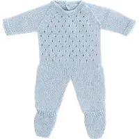 Miniland Knitted 38 Cm Långärmad Pyjamas