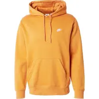 Nike Luvtröja Club - Monark/Vit, storlek Medium