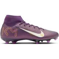 Nike Kylian Mbappé x Zoom Mercurial Superfly 10 Academy MG Grand Purple Unisex Sneakers Pale-Ivory HJ7309-500 44.5