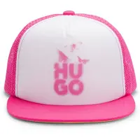 HUGO Kids' foam-front cap with logo print