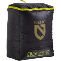 Nemo - Sovsäckar trekking - Coda Mens 10/20 Goodnight Gray för Unisex - Storlek Regular - Grå