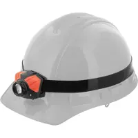 Coast 20717 Hjälmfäste LED-pannlampa FL60 till FL85 Svart, Röd