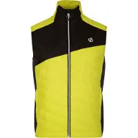 Regatta Mens Touring Quilted Lightweight Gilet (Neon Spring/Black)