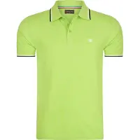 Cappuccino Italia Polo SS Polo Applique Pique Grön