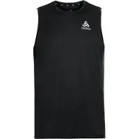 Odlo - Trail running kläder - Tank Crew Neck Essential Black för Unisex - Storlek L - Svart