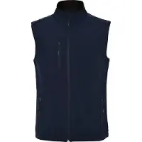 Roly Herr Quebec Softshell Gilet (Mörkblå)