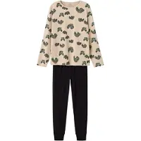 Name it Pyjamas 'Monster Truck' brun / grå / greige / svart