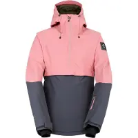 Dare 2b Snowburst Overhead skidjacka för damer/kvinnor (Dusty Rose/Ebony Grey)