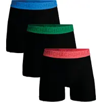 Muchachomalo Muchachomao Boxershorts Mikrofiber 3-Pack 36 Mångfärgad Svart Storek
