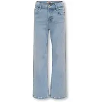 ONLY Jeans - Noos - Wide - KogMadison - Light Blue Denim - - 10 år (140) - Jeans