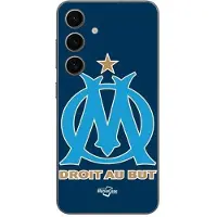 CAPACHEAP Coque Samsung Galaxy S24 FE logo om olympique de marseille bleu Fond Maniacase