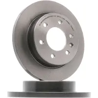 Brembo Bromsskiva 08D04611 bak, full, höggradigt förkolnad, 1 Stycke
