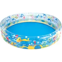 Bestway Deep Dive uppblåsbar barnpool Ø 183 x 33 cm, rund
