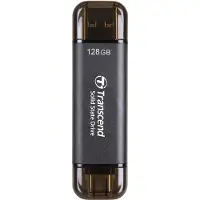 Transcend 128 GB Extern SSD-disk Flerfärgad TS128GESD310C