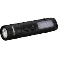 Coast KL35R laddningsbar hög CRI tvåfärgad pannlampa med rött ljus - 600 lumen