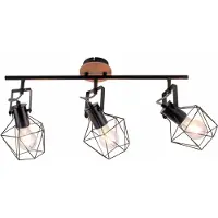 JUST LIGHT Taklampa Jaro, dimbar, Svart, Vardagsrum / matsal, Metall, Modern, Taklampa