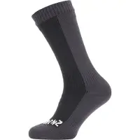 Sealskinz Starston, strumpor, svart/grå