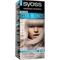 Syoss Cool Color permanent hårfärgning 10_55 Ultra Platinablond
