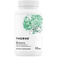 Thorne Research Thorne, Berberin, 1 000 mg, 60 Caps (500 mg per Capsule)