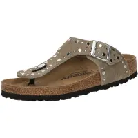 Birkenstock Sandaler - Gizeh Rivna Live - Taupe - - 41 - Sandal