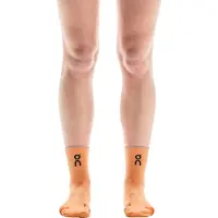 ON Unisex Performance Run Sock Mid Tangerine/Flame