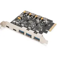 Digitus - Nätverksadapter - PCIe x2 - USB 3.1 Gen 2