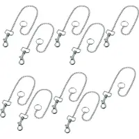 Basi Säkerhetskedja 8930-0100 4026434004342 Silver 10 st